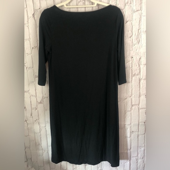 J.Jill wherever collection black long sleeve dress xs - Picture 3 of 7